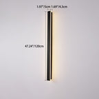 Premium Minimalist Rectangular LED Wall Sconce - Aluminum