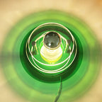 Colorful Flying Saucer Wall Sconce