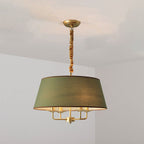 Classic European 4-Light Iron Pendant Lamp