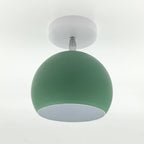Nordic Macaron 1-Light Semi-Flush Mount Ceiling Light