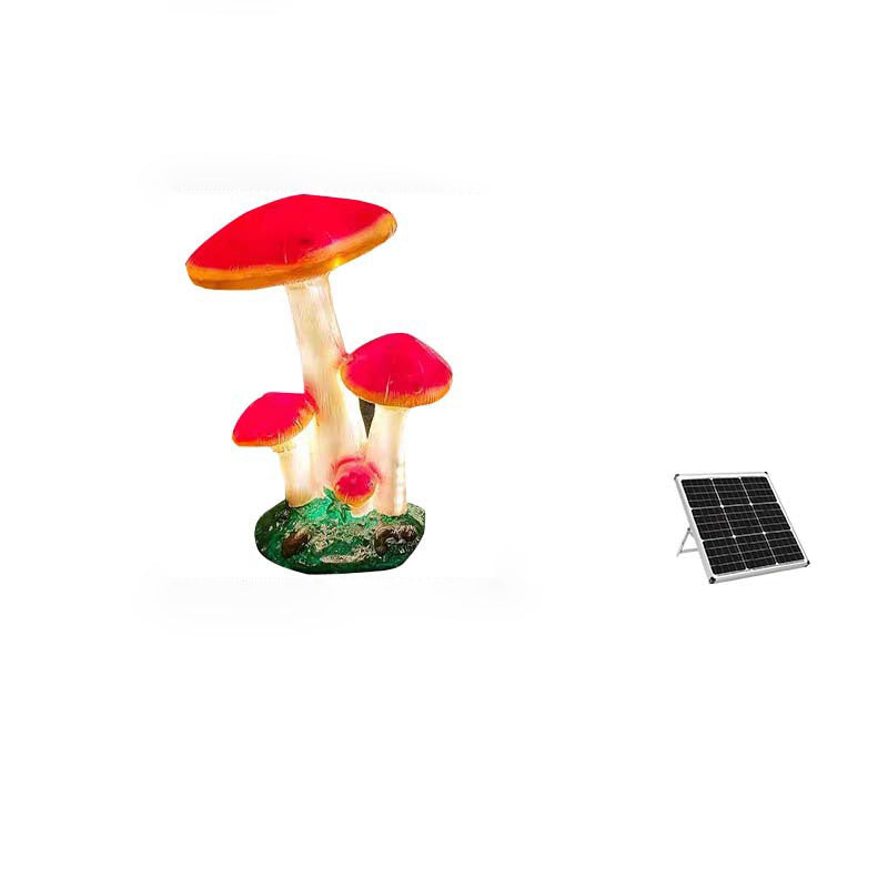 Premium Art Deco Solar LED Mushroom Outdoor Light