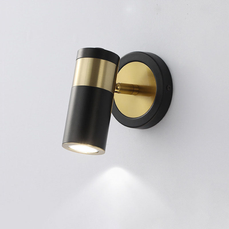 Cylindrical Reading Wall Sconce