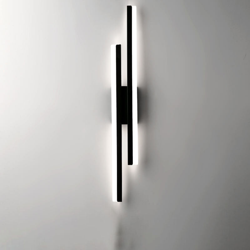 Minimalist Iron & Acrylic LED Wall Sconce