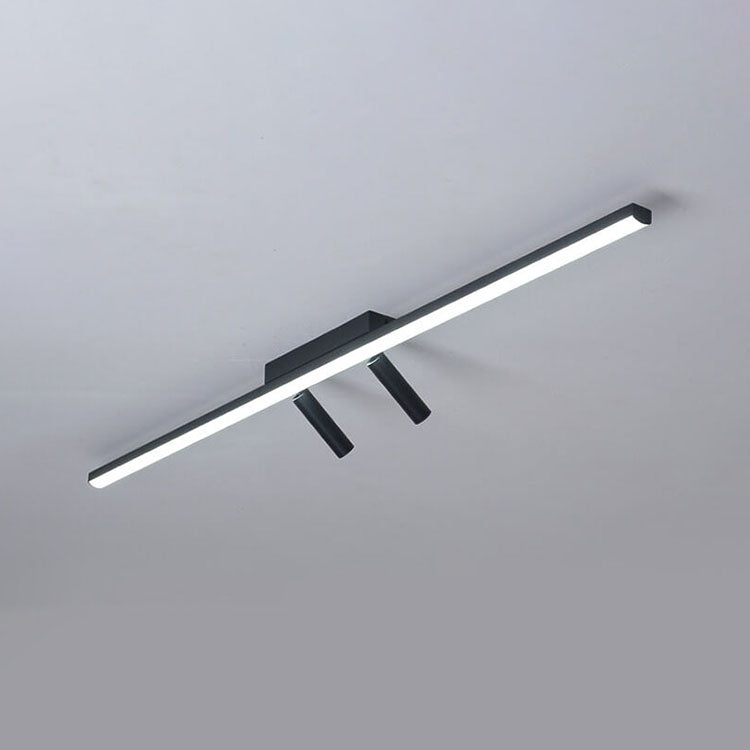 Nordic Minimalist LED Flush Mount Ceiling Light - Acrylic Long Strip Spotlight