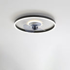 Minimalist Round Invisible LED Ceiling Fan Light