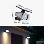 Premium Modern Solar LED Wall Sconce