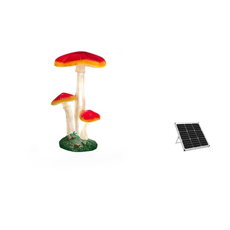 Premium Art Deco Solar LED Mushroom Outdoor Light