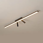 Nordic Minimalist LED Flush Mount Ceiling Light - Acrylic Long Strip Spotlight