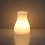 Premium Geometric Battery-Powered Night Light Table Lamp