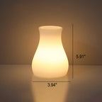 Premium Geometric Battery-Powered Night Light Table Lamp