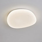 Minimalist Pebble Acrylic LED Flush Mount Ceiling Light for Bedroom