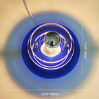 Colorful Flying Saucer Wall Sconce