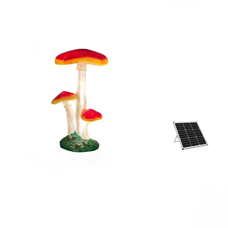 Premium Art Deco Solar LED Mushroom Outdoor Light