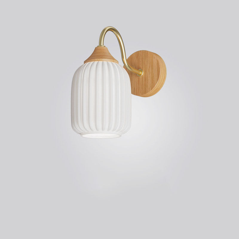 Nordic Striped Glass Wall Sconce
