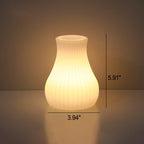 Premium Geometric Battery-Powered Night Light Table Lamp