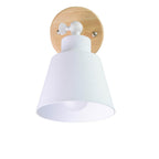 Nordic Rotatable Wood Wall Sconce