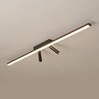 Nordic Minimalist LED Flush Mount Ceiling Light - Acrylic Long Strip Spotlight