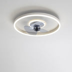 Minimalist Round Invisible LED Ceiling Fan Light