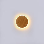 Minimalist Round Iron LED Sconce