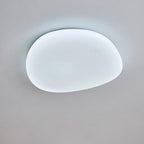 Minimalist Pebble Acrylic LED Flush Mount Ceiling Light for Bedroom