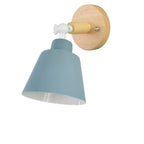Nordic Rotatable Wood Wall Sconce