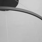 Modern Circle Linear Chandelier Ceiling Light