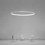 Modern Circle Linear Chandelier Ceiling Light