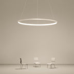 Modern Circle Linear Chandelier Ceiling Light