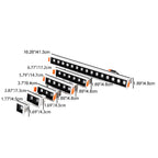 Premium Minimalist Aluminum LED Flush Mount Ceiling Spotlight