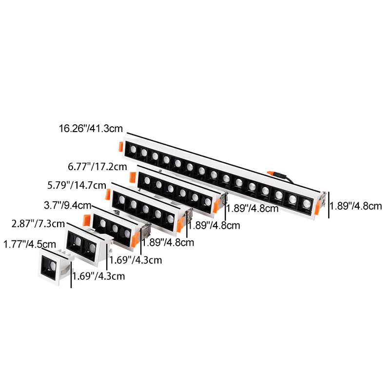 Premium Minimalist Aluminum LED Flush Mount Ceiling Spotlight