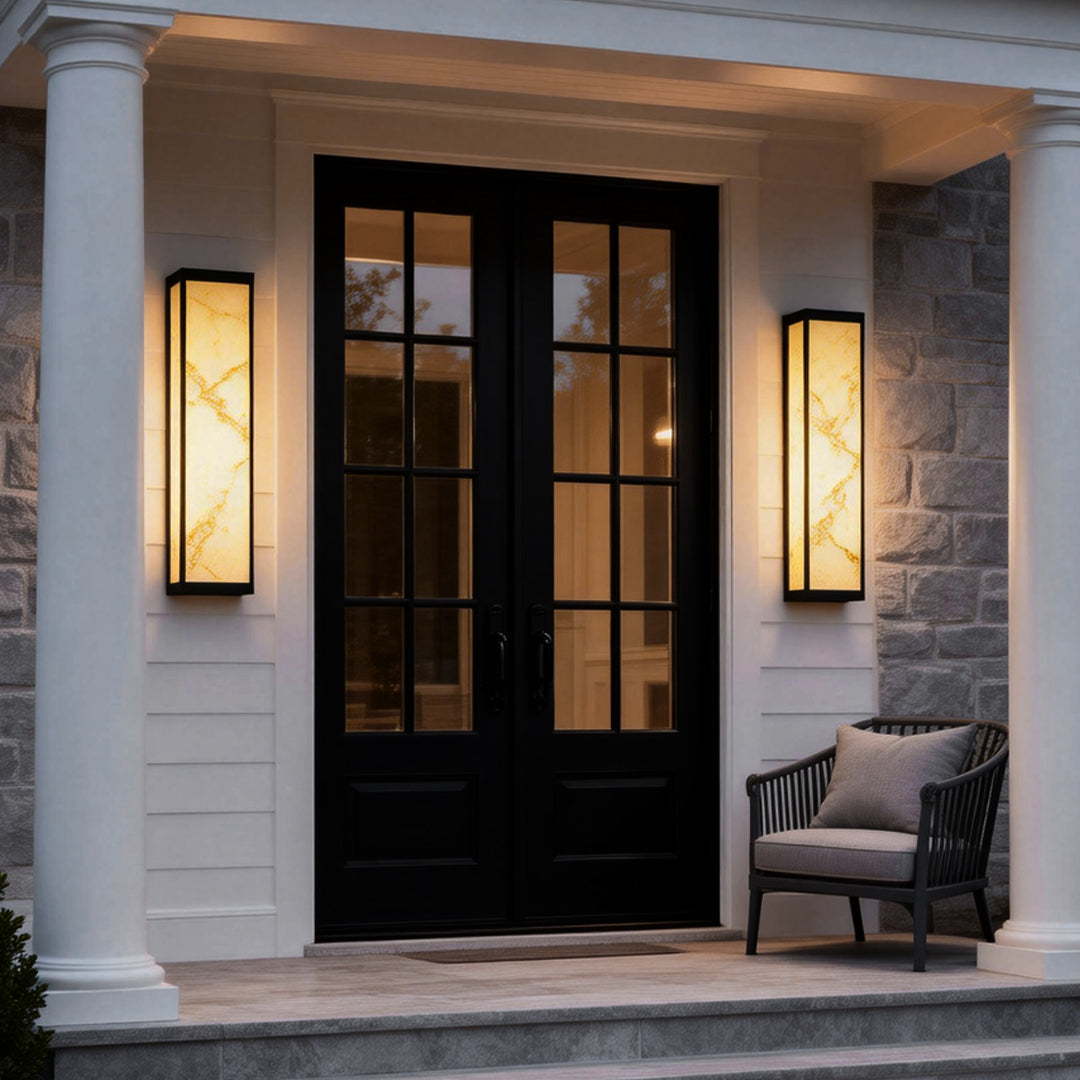 Premium Waterproof LED Outdoor Wall Light - Metal Design
