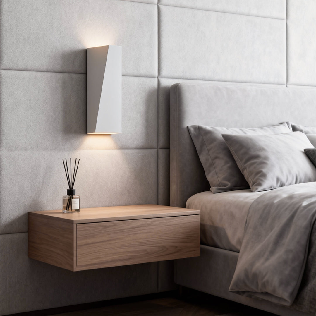 Modern Geometric LED Wall Light - Up and Down Lighting Fixture