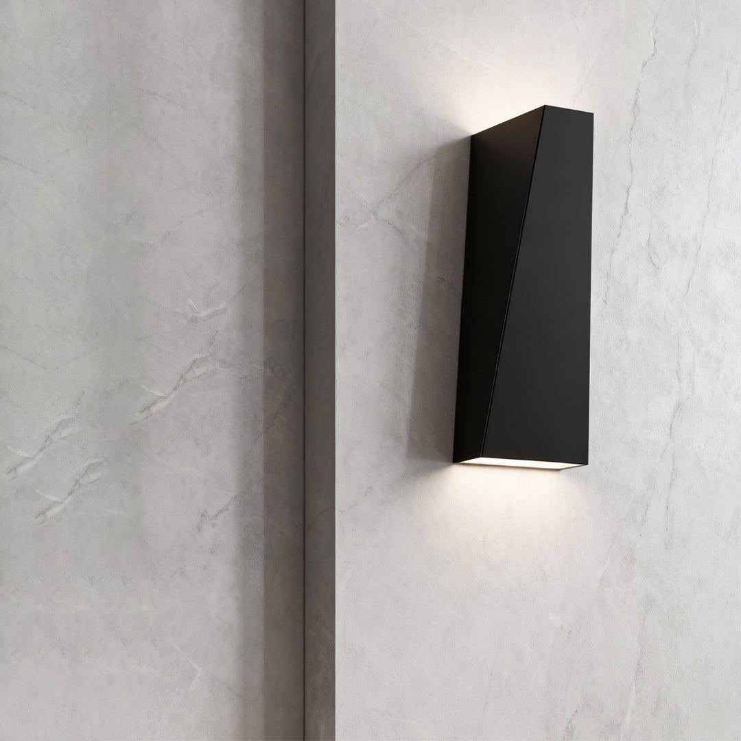 Modern Geometric LED Wall Light - Up and Down Lighting Fixture