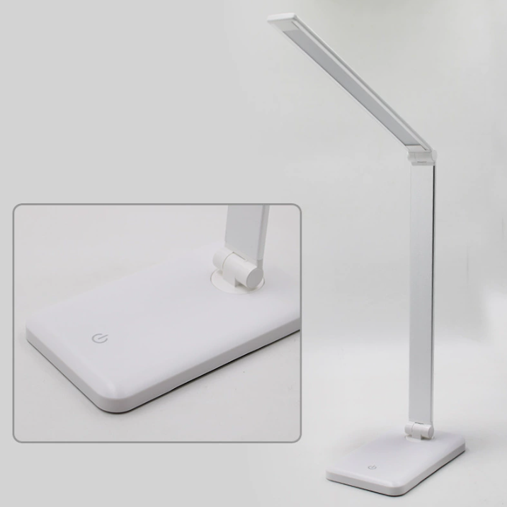 Premium Rechargeable LED Desk Lamp with Eye Protection - Foldable Design