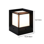 Premium Waterproof Square LED Solar Lawn Fence Light
