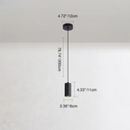 Minimalist Iron Mini Pendant Light - Nordic Design, 1-Light