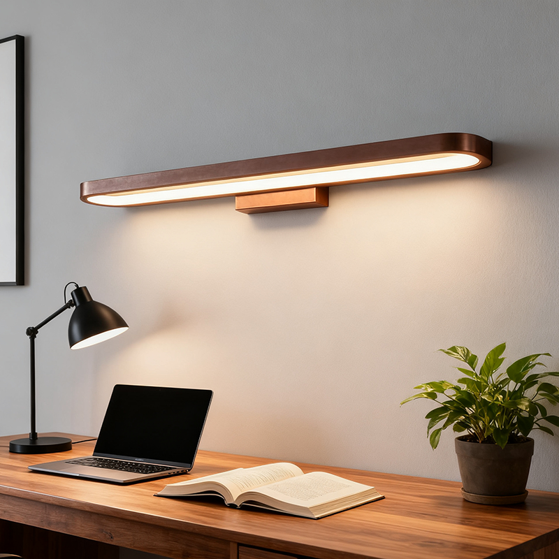 Modern Circular Vanity Wall Sconce