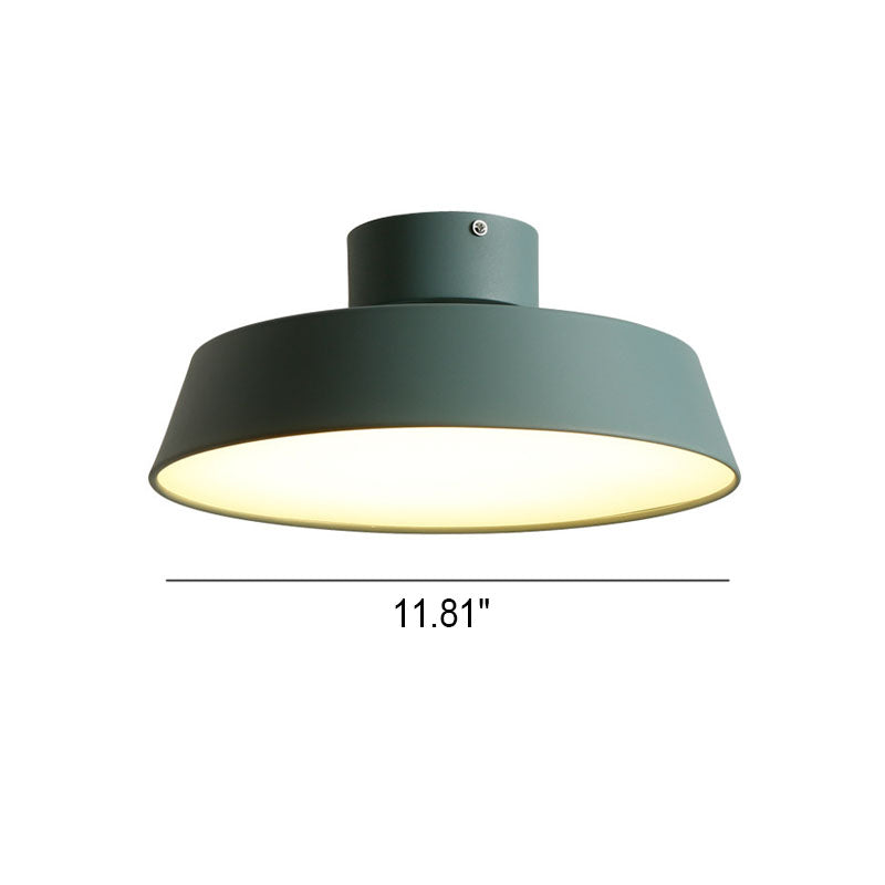 Nordic Minimalist Round Iron LED Ceiling Light
