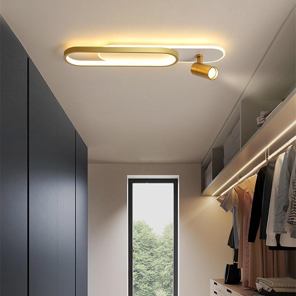 Modern Adjustable LED Ceiling Spotlight - Metal Design