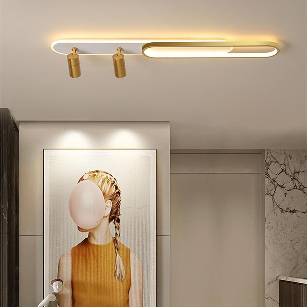 Modern Adjustable LED Ceiling Spotlight - Metal Design