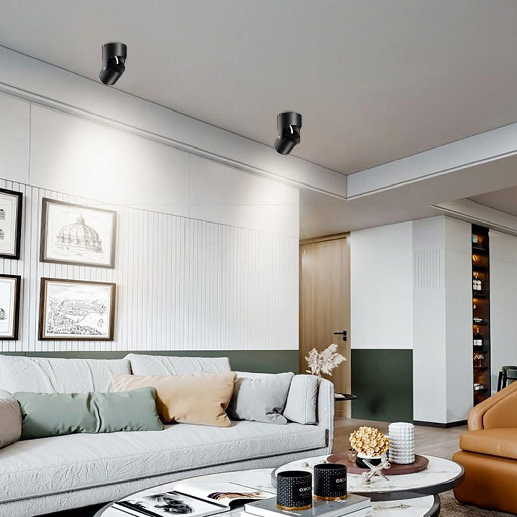 Premium Adjustable Round Aluminum Downlight Ceiling Fixture