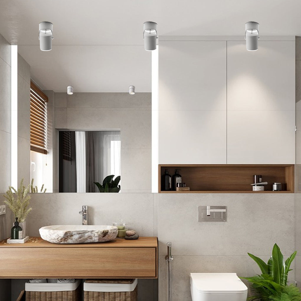 Premium Adjustable Round Aluminum Downlight Ceiling Fixture