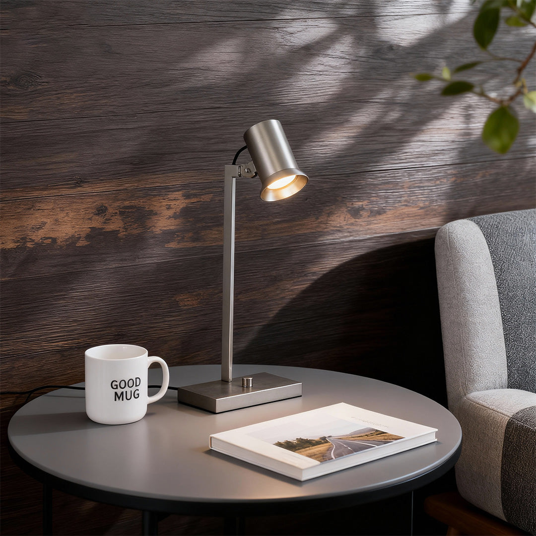Premium Italian-Style Swing Arm Desk Lamp - Metal Long Design