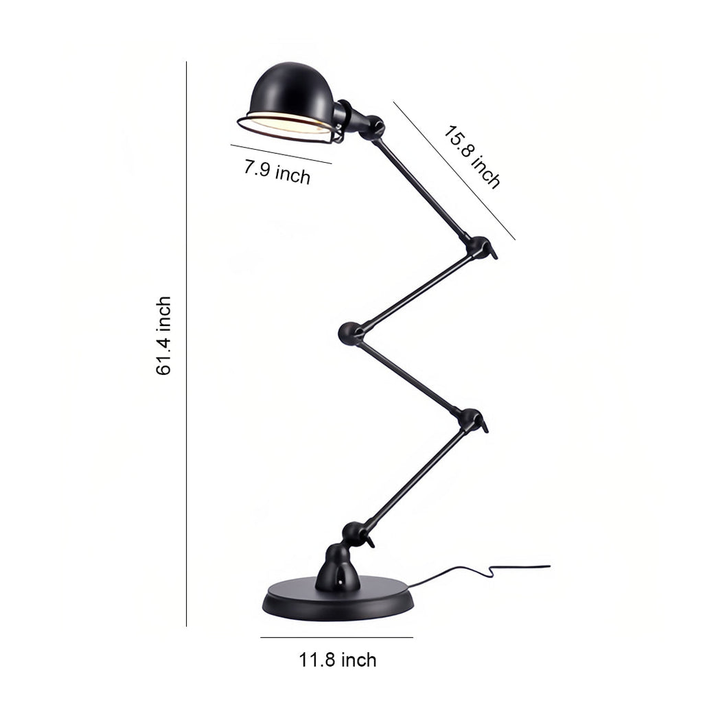 Industrial Standing Floor Lamp for Living Room Reading