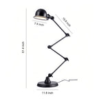 Industrial Standing Floor Lamp for Living Room Reading