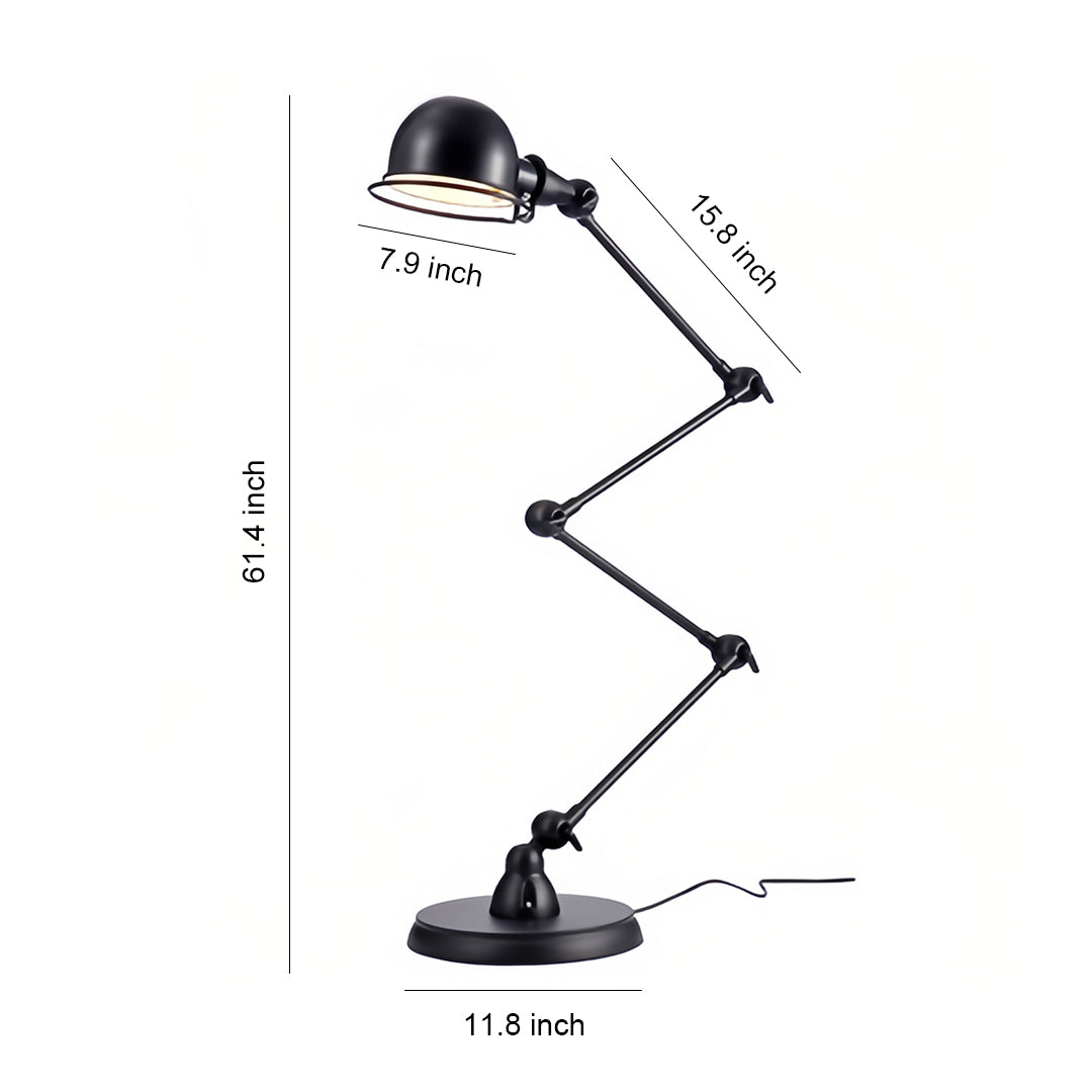 Industrial Standing Floor Lamp for Living Room Reading