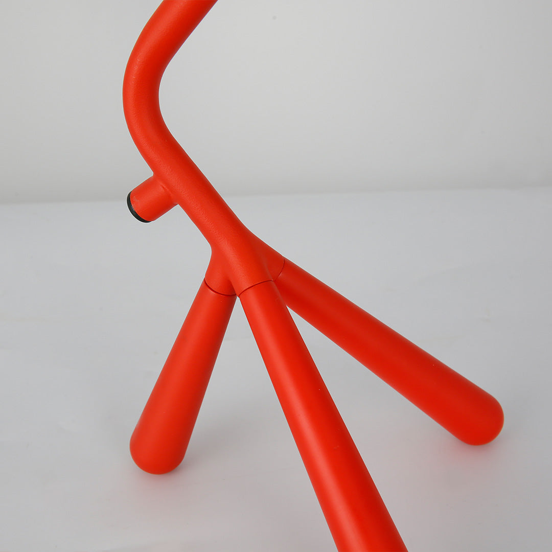 Rotatable LED Table Lamp with Three Legs - Eye-Care Accent Lighting