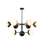 Modern Solid Copper Globe Chandelier Ceiling Light