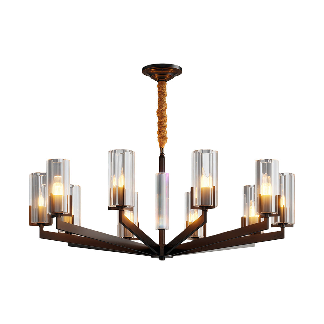 Luxury American-Style Candle Chandelier Ceiling Light