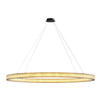Luxury Copper Circular Chandelier Ceiling Light